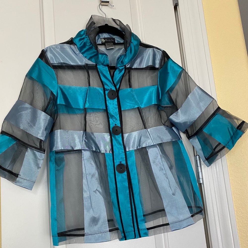 Ladies see thru jacket